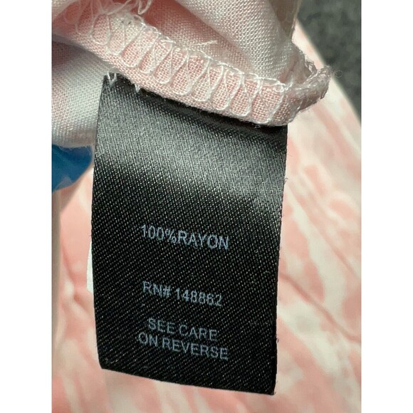 Torrid Womens M/L Dress Fairy Short Cottagecore Pink Textured Smocked Boho - Picture 3 of 4